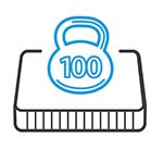 Выдерживает до 120 кг